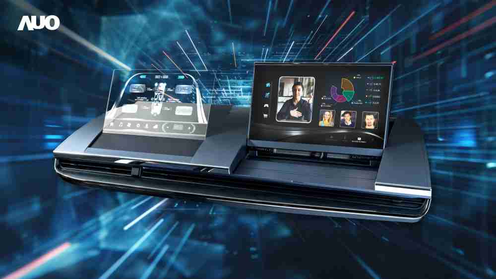 壹号平台Micro LED Display HMI解决方案打造透明Micro LED前座仪表，，呈现信息并保留驾驶视野开阔；亦为副驾驶座乘客打造收放自如的Micro LED屏幕，，，，在不影响显示质量的前提于显示区内建镜头，，，让用户能与视讯对象直接眼神接触，，，，提供绝佳的双向沟通体验