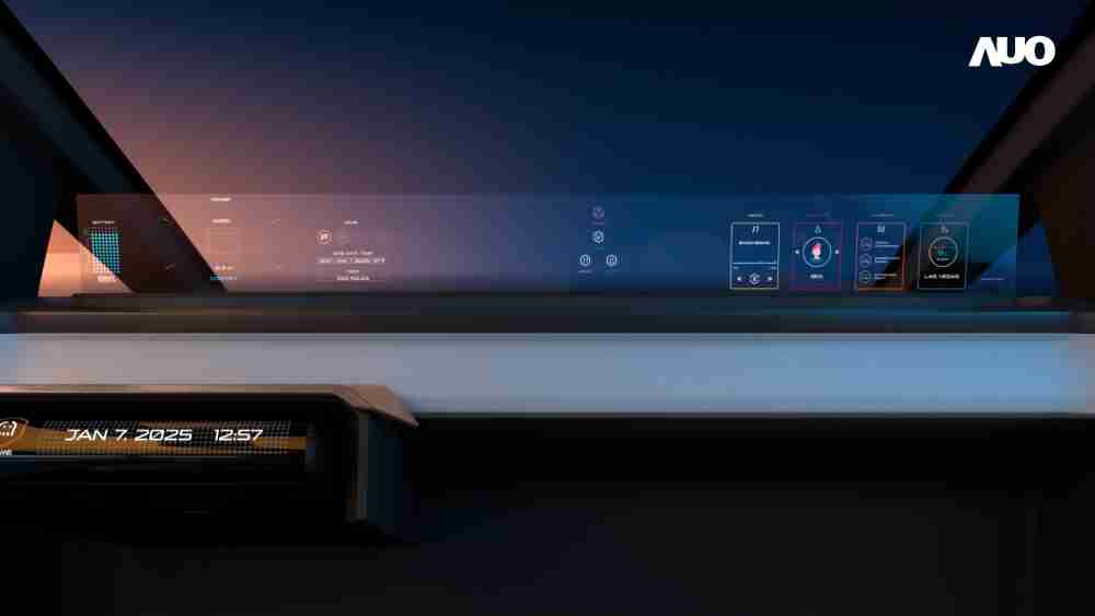 壹号平台无界透明显示接口(Horizon Image Glass)透过车运算方案整合仪表板、、、中控台及副驾显示器，，一体式全景呈现，，提供乘用者清晰的前方视野、、、、行车必要信息与娱乐功能